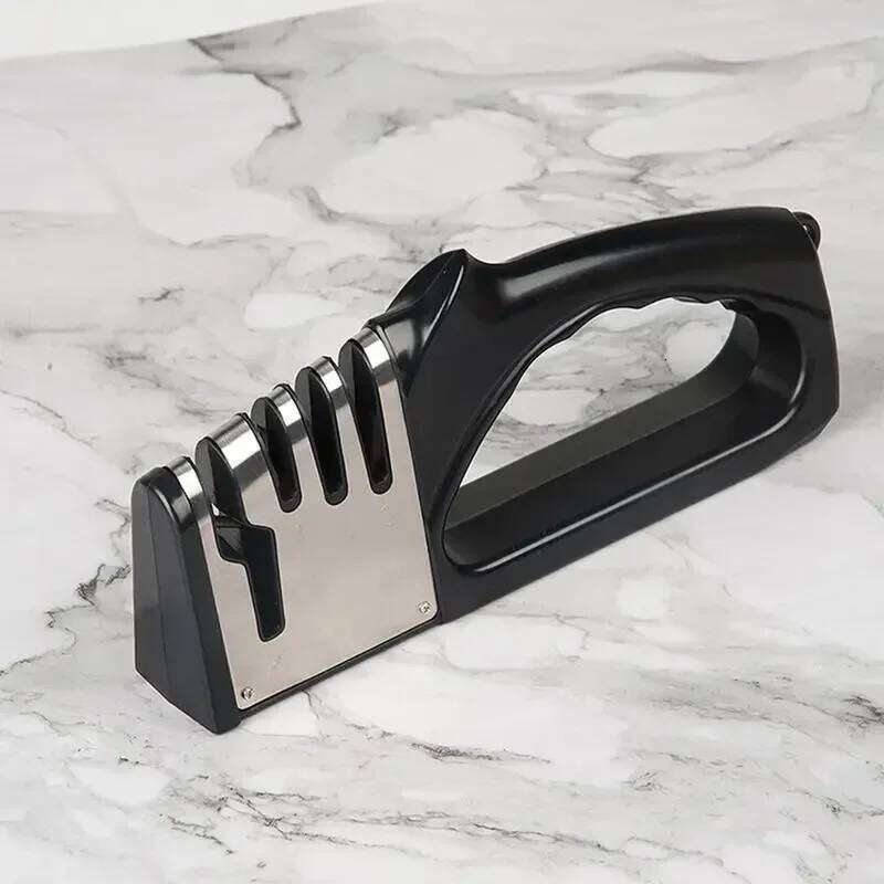 4 Segment Multifunctional Portable Non-slip Base Knife Sharpener Household Kitchen Gadgets Accessories