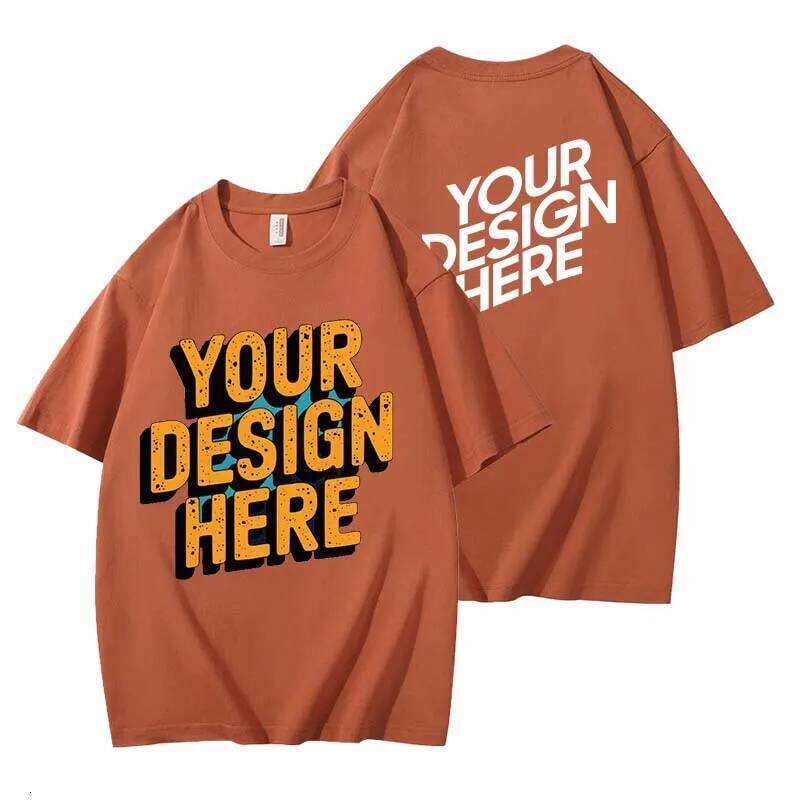 T Premium 220GSM 100% Cotton Heavyweight T-Shirt FREE Custom Printing Included - Best Value Store Favorite HM-X5 C260124