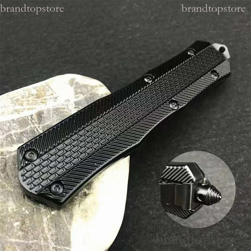 A161-Models Combat-TR Knife Double action 440c Blade folding knife Zinc aluminum Alloy handles Tactical Pocket knife Knives Self-Defense EDC Tools 60