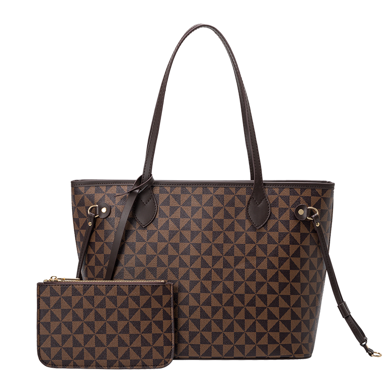 Lacel Urwebin 2026 fashion new classic printed tote bag large capacity commuting and leisure composite bag for woman