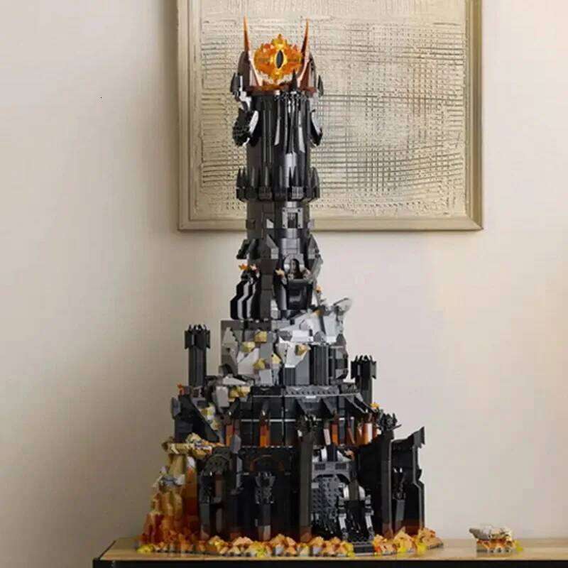 2026new instock MOC 5471Pcs Creative 10333 Black Dark Model Building Blocks Kit Bricks Toy for Boys Adult Birthday Gifts