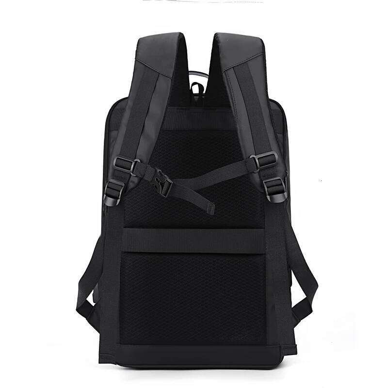 Large capacity business backpack,men's stylish student backpack, multifunctional laptop storage backpack,With USB port. Z260124