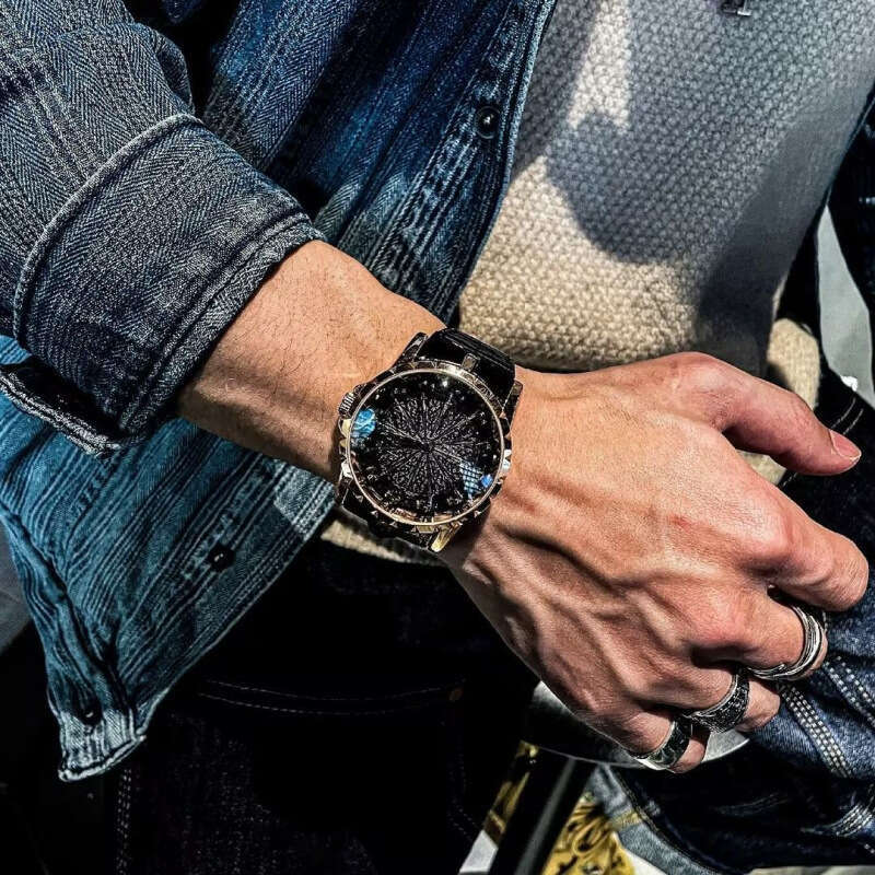 Twelve Knights Round Table Watch Valentine's Day Gift for Boyfriend Personalized 3D Knight Trendy Men