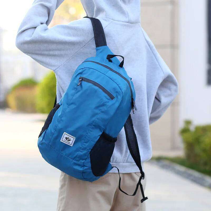 Outdoor waterproof large capacity Travel Sports Backpack Neutral style Z260124