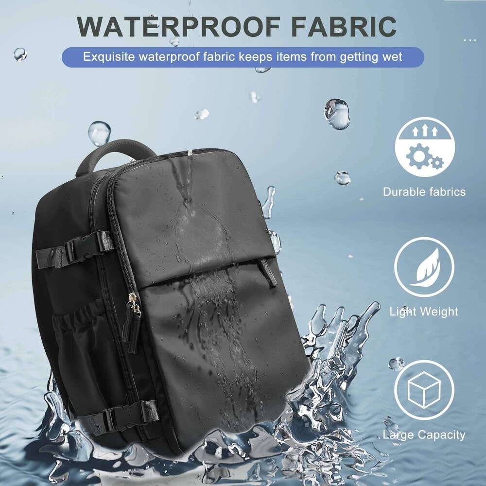 Travel for Women Men Business Backpack, Laptop Bag College School Waterproof Cabin Backpack Wizzair 40x30x20 Z260124