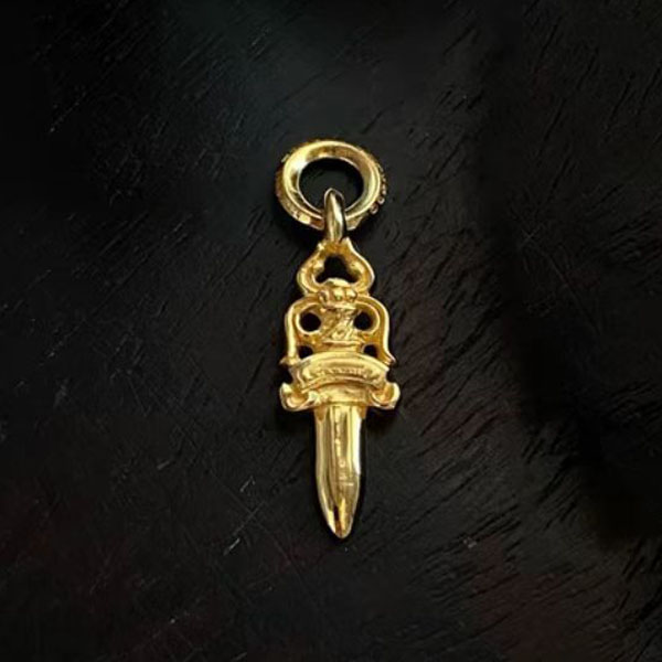 S925 Sterling Silver Pendant Personalized Fashion Simple Couple Creative Sacred Sword Letter Net Red Hip Hop Punk Style Jewelry Lover Gift new