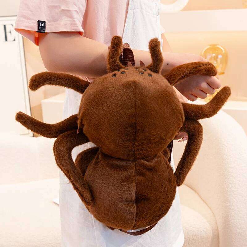 35CM Realistic Plush Insect Cartoon Anime Backpack Children's Spider Doll Shoulder Bag Gift Z260124