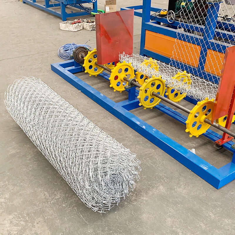 Industrial Automatic Chain Link Fence Making Machine with Touch Panel for High Output Wire Netting Production