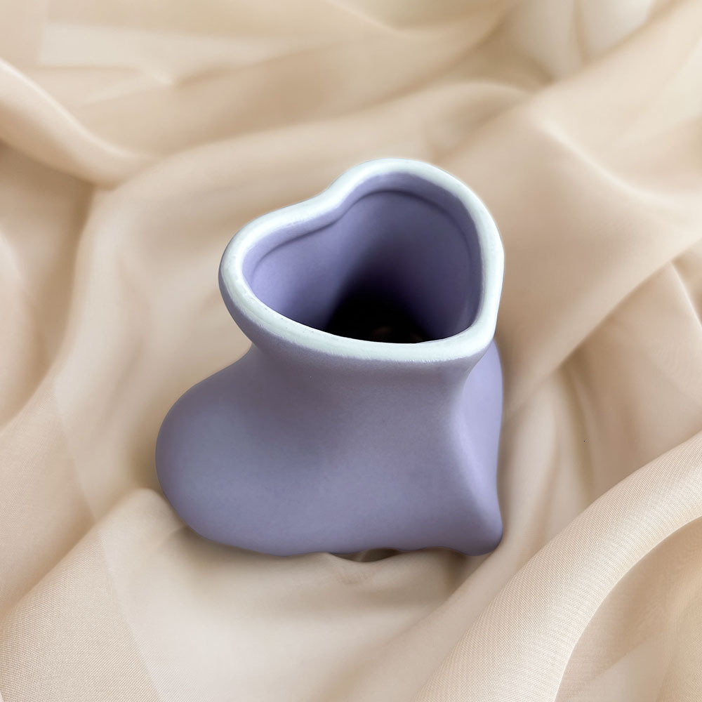 Purple Three-Dimensional Love Gua Sha For Face Body Massage Tool Ceramic Guasha Board For Relief Massage Face Lift Massager 250625