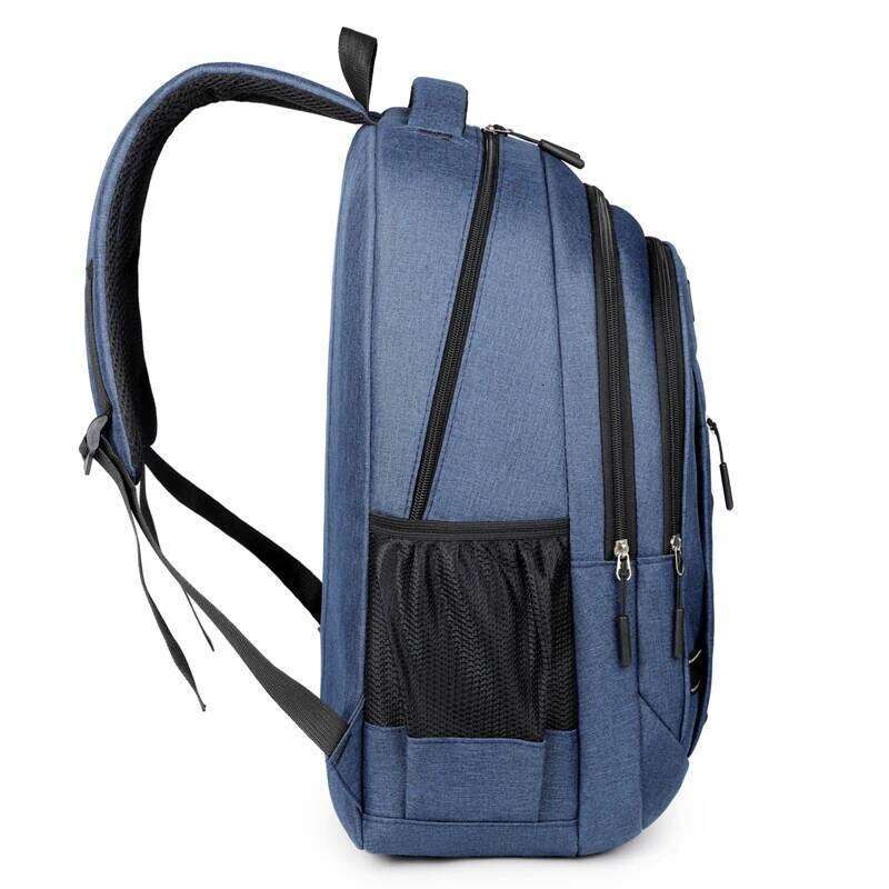Large-capacity leisure backpack with multiple pockets - adjustable shoulder strap, zipper closure, polyester lining, suitable fo Z260124