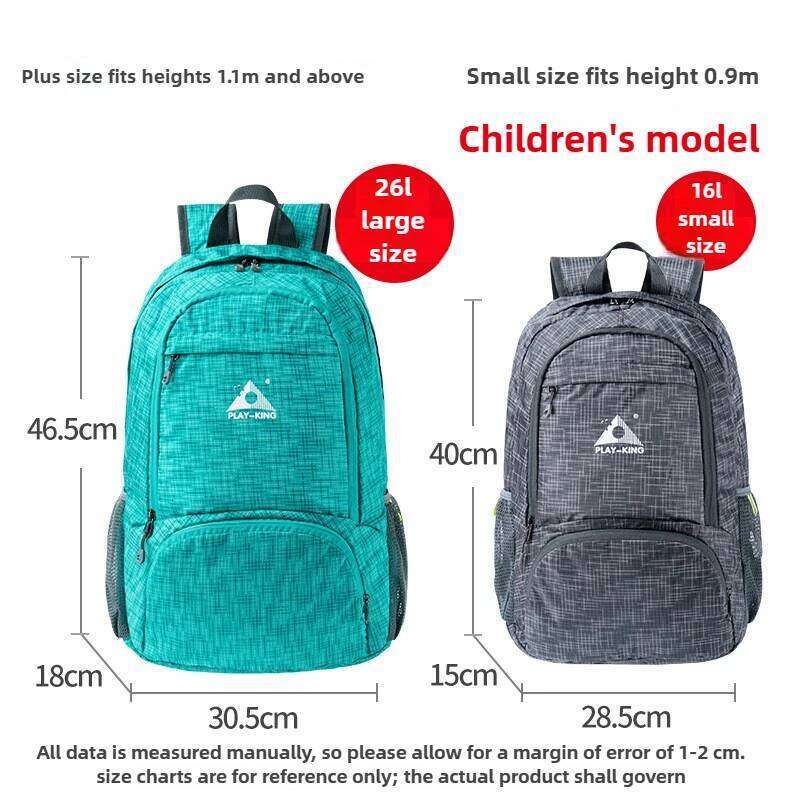 Outdoor Travel Foldable Lightweight Leisure Sports Camping Backpack Hiking Bag Z260124