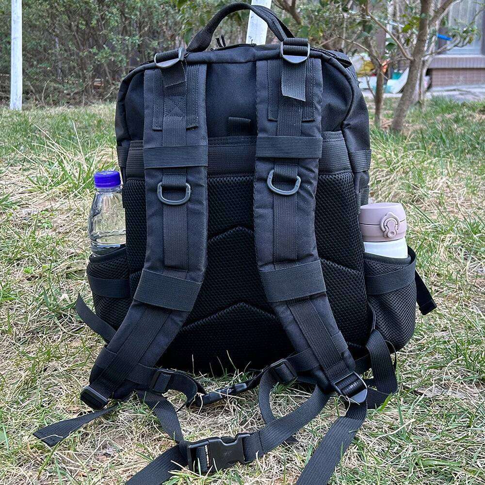 Lawaia Men Tactical Travel Fishing Backpacks Women 42*28*25.5cm Hiking Military Bag Sports Black Backpack Z260124