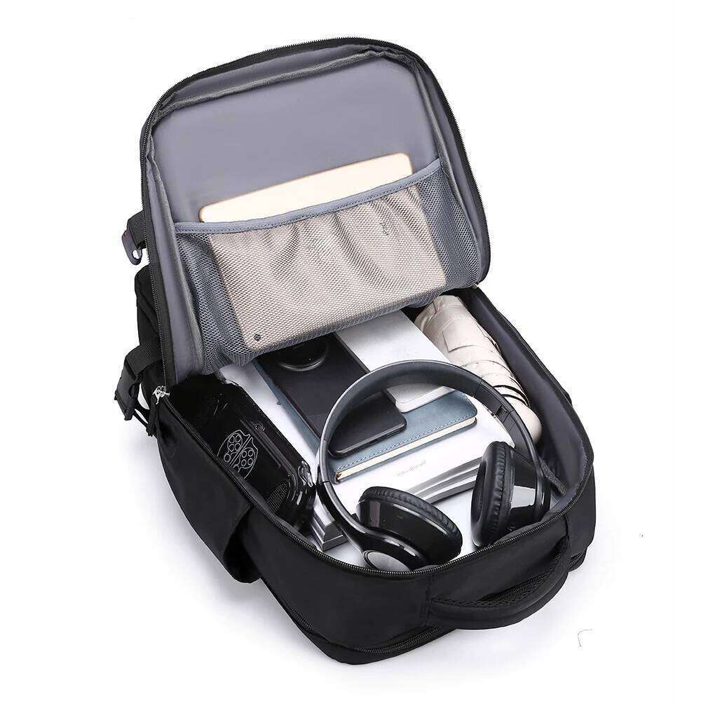 Large capacity multifunctional backpack, multiple compartments, suitable for travel, school and daily use, travel backpack Z260124