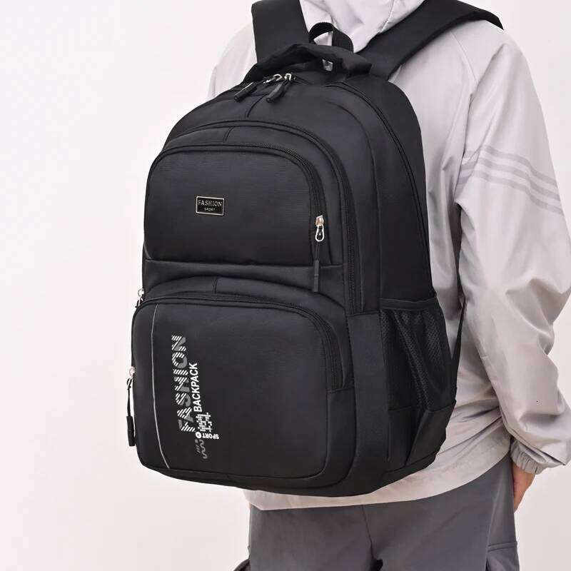 Large capacity Backpack - travel day bag, adjustable strap, zipper closure, back to school, business weekend bag Z260124