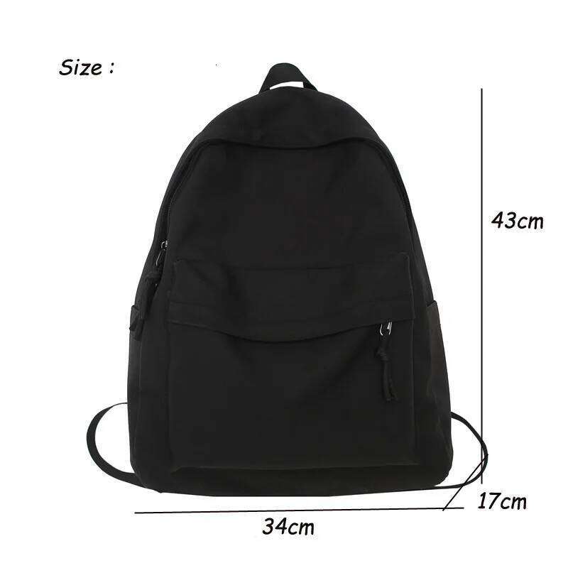 Simple Pattern Woman School Backpack Man College Student Travel Rucksack A4 Book Schoolbag For Teenage Girl Boy 2023 New Mochila Z260124