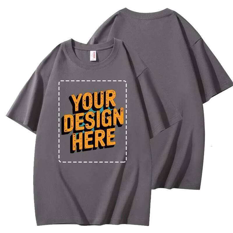 T Premium 220GSM 100% Cotton Heavyweight T-Shirt FREE Custom Printing Included - Best Value Store Favorite HM-X5 C260124