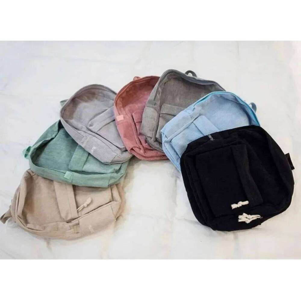 Personalized Kids Embroidered Corduroy Backpack - Custom Name Toddler Bag, Back to School Essential, Name-Embroidered Pre Z260124