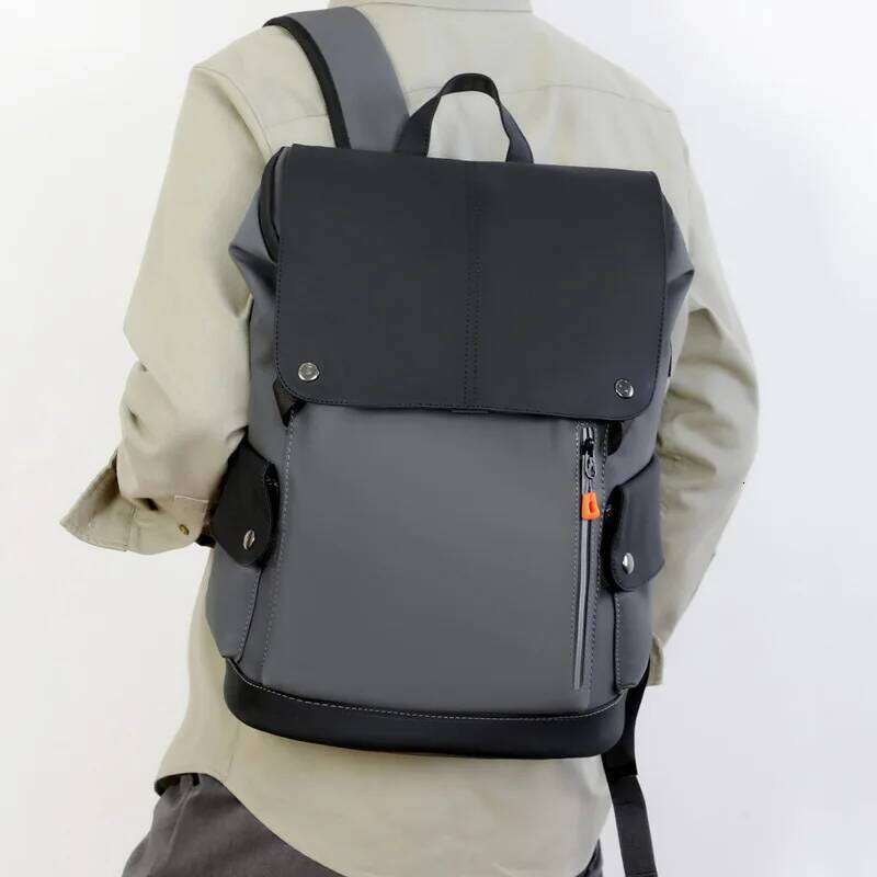 Large Capacity Simple Fashion Backpack - Versatile Spacious Casual Travel Bag for Daily Commute and Weekend Getaways Z260124