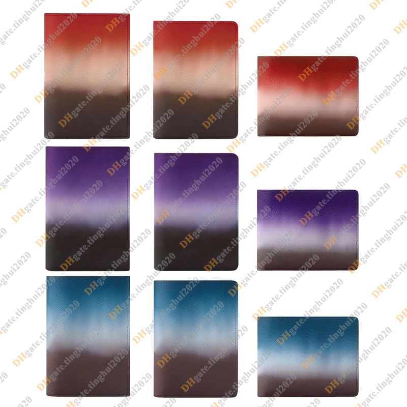 Unisex Fashion Designer Luxury Gradation Wallet Coin Purse Key Pouch Passport Cover Card Holder TOP Mirror Quality M28003 M28010 M28008 M28009 M28006 Pouch Purse