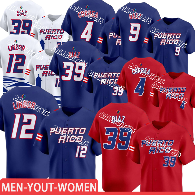 team Puerto Rico Baseball Jersey 2026 2026 WBC World Baseball Classic Jersey