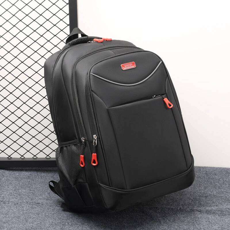 Large-capacity travel backpack, equipped with padded shoulder straps sporty style, featuring mesh side pockets and abundant Z260124