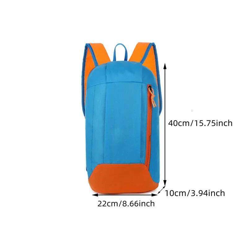 Sports Small Gym Outdoor Fitness Riding Shoulder Color Oxford Cloth Backpack Men Kids Unisex Nylon Bag Z260124