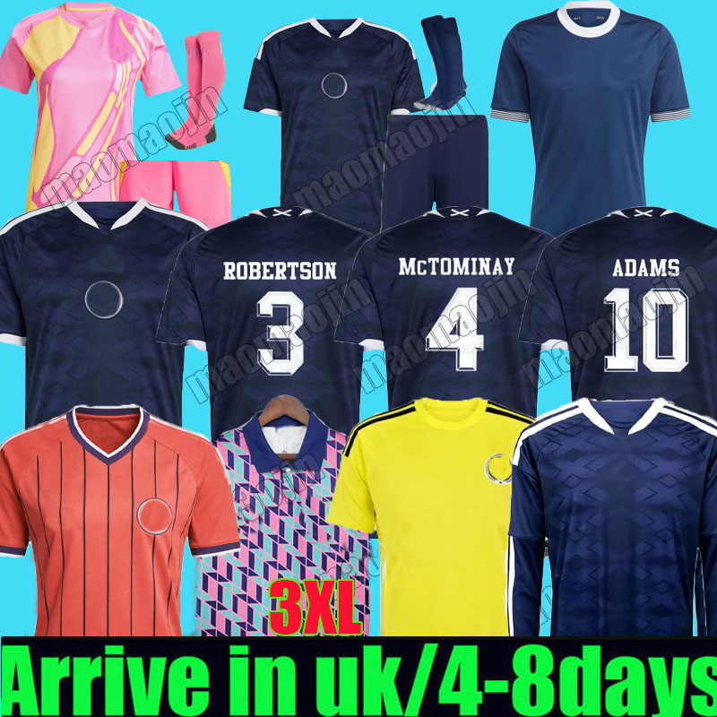 2026 scotland football shirt Soccer Jerseys 26 27 ROBERTSON McTominay McGREGOR SHANKLAND MCGREGOR Home maillot de Foot men kids kits unifrom pink WOMEN 150TH
