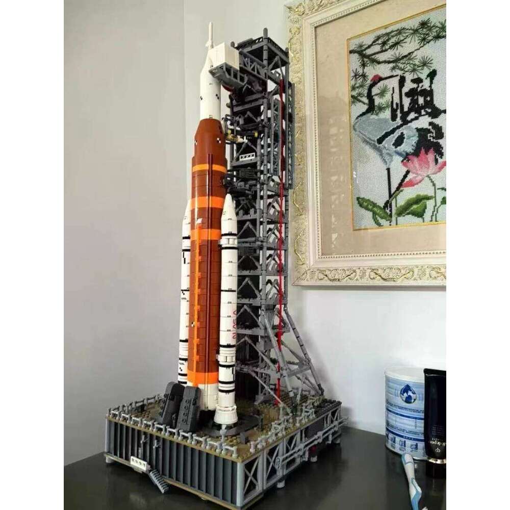2025NEW 3601PCS Creativity Space Launch System Blocks Bricks Assembling Model Fit 10341 Toys for Children Christmas Gift Set