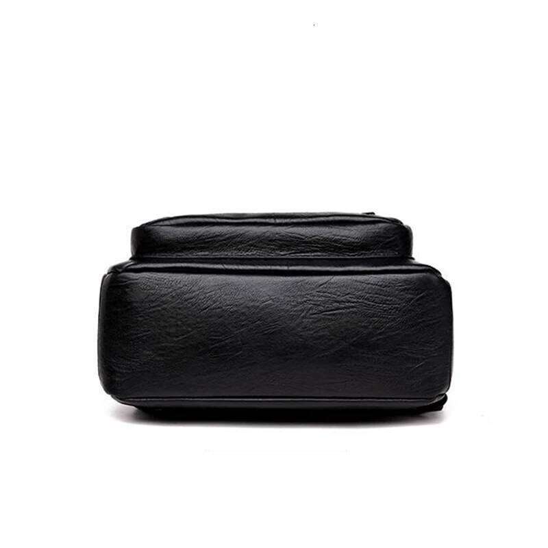 Travel Large Backpack PU Leather Handbag Schoolbag For Girls Women's bag Female Shoulder Back mochila Z260124