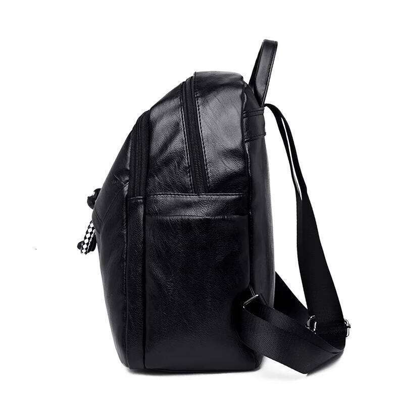 Elegant Women's Lightweight Backpack - Large Capacity, Adjustable Shoulder Strap, PU Material, Great for Travel and Daily Use Z260124