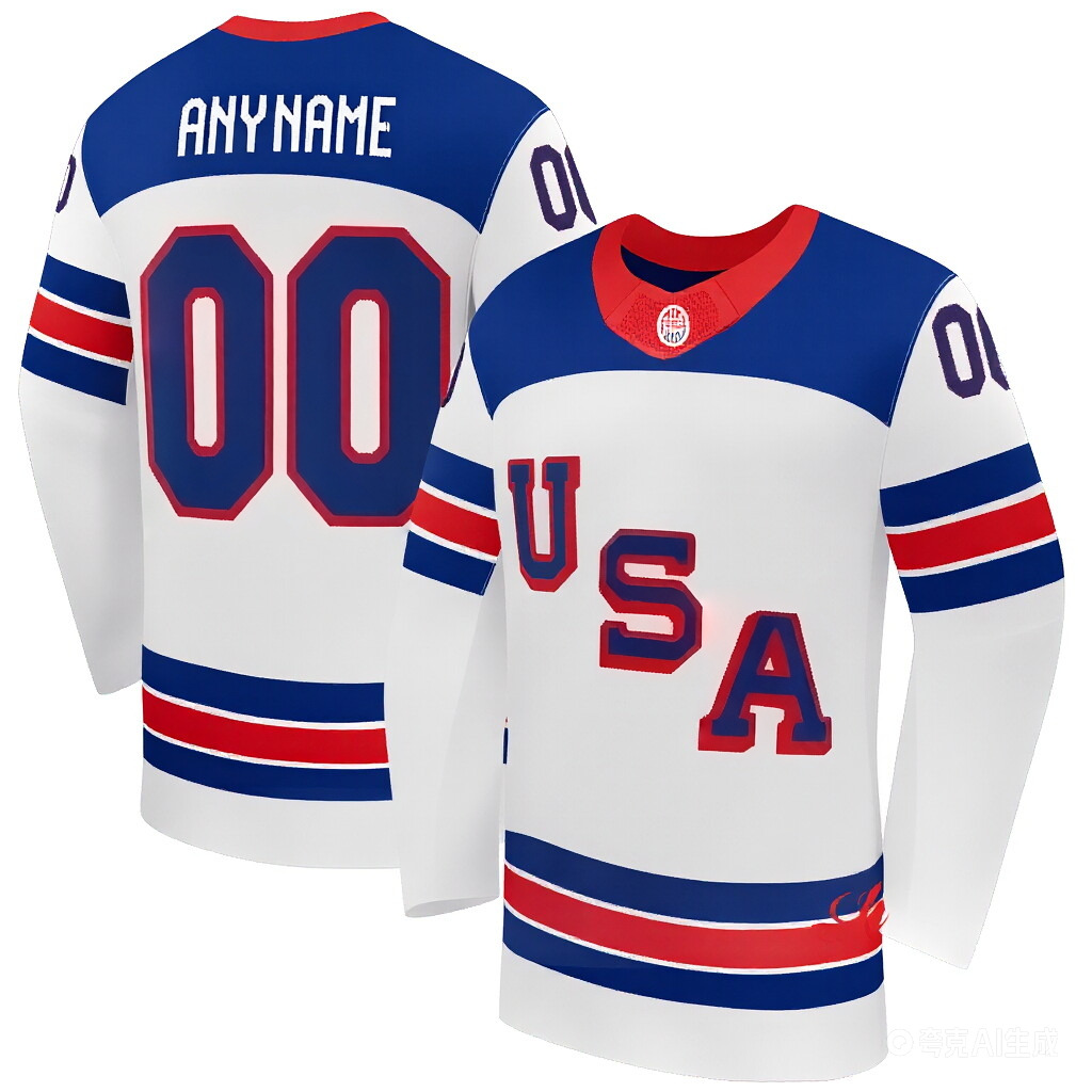 Team USA 2026 Olympices Hockey Jersey Auston Matthews Hughes Charlie McAvoy Matthew Tkachuk Clayton Keller J.T. Miller Robertson Thompson Cole Caufiel