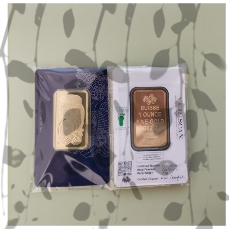 5g-100g Australia Gold Bar Series Seal Packaging Brass Core 24 k Gold Block Craft Collection Non-magnetic 100% Business Gift