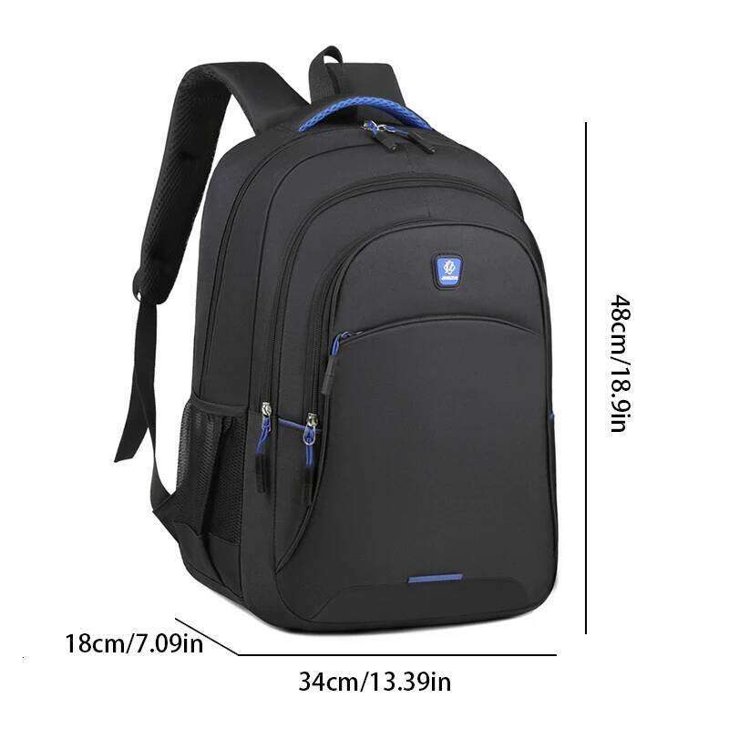 Waterproof business neutral 15.6-inch laptop large capacity men's backpack Z260124