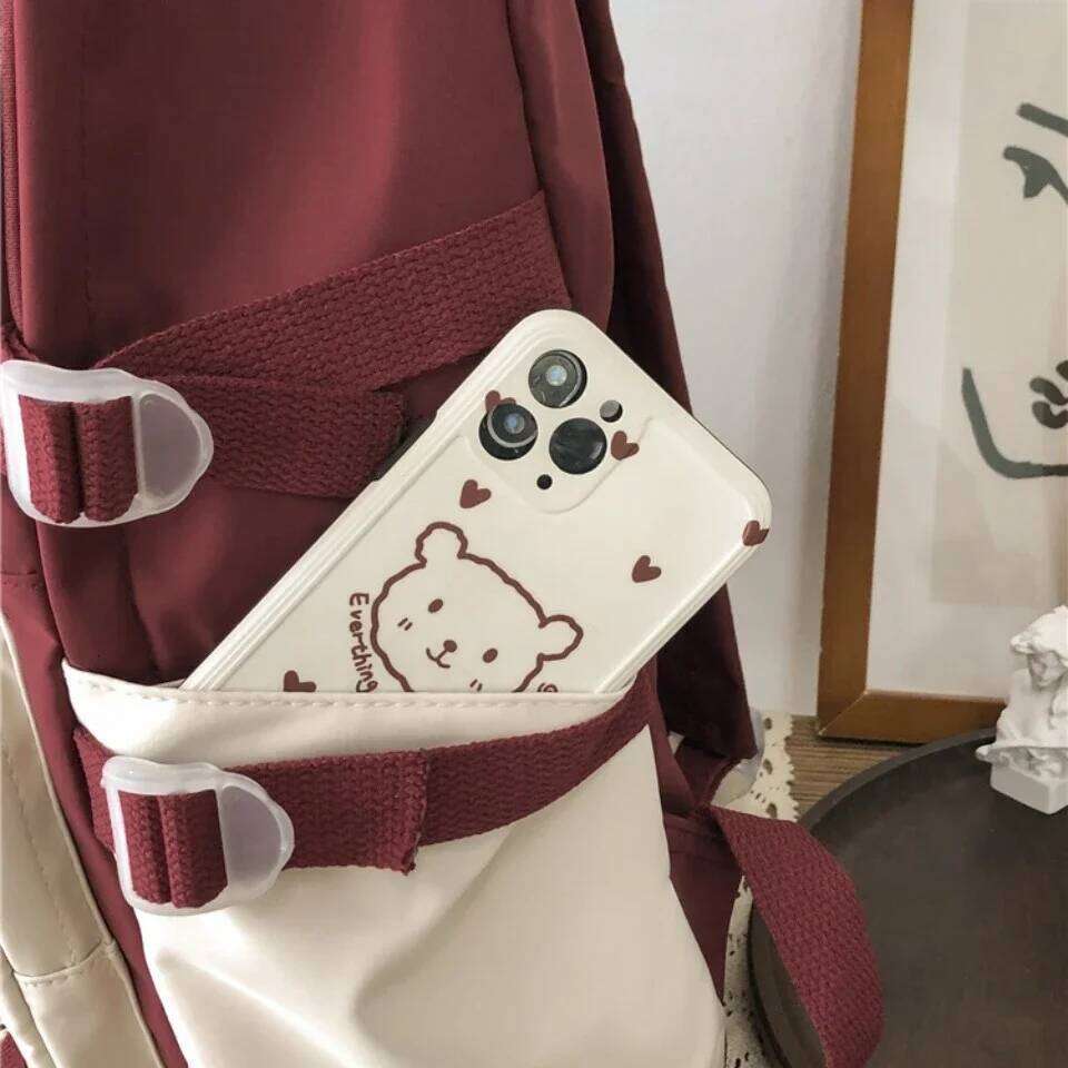 Kawaii Women Backpack Waterproof School Bag For Teenager Girl Student Bookbag Laptop Rucksack Cute Female Travel Bagpack Z260124