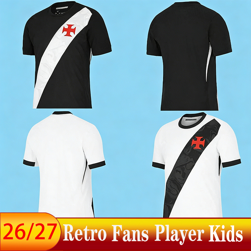 26 27 Vasco Da Gama Mens Soccer Jerseys 2026 2027 DAVID JAIR PAYET ESTRELLA PAULINHO ADSON LUCAS PITON Home Away 3rd GK Football Shirts Uniforms
