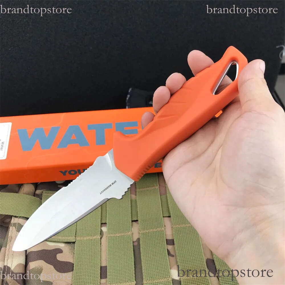 NEW Undercurrent 18040S 18050 Fixed knife Blade Hunting - CPM MagnaCut Steel, Deep Blue Santoprene Handle EDC Tactical Outdoor Camping Survival and Defense