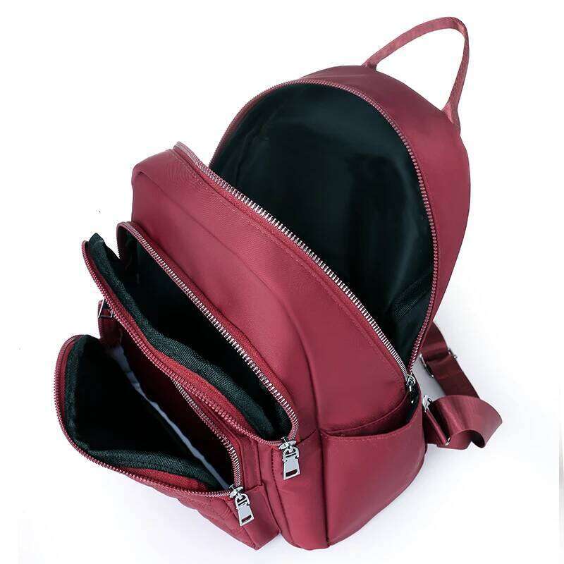 Men's women's Oxford cloth nylon travel backpacks, casual and fashionable canvas backpacks Z260124