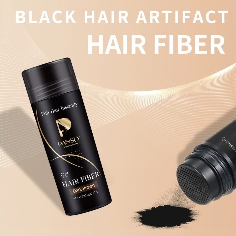 Hair Building Fiber Applicator Spray Instant Salon Hairs Treatment Keratin Powder Black Dark Brown 2 Colors