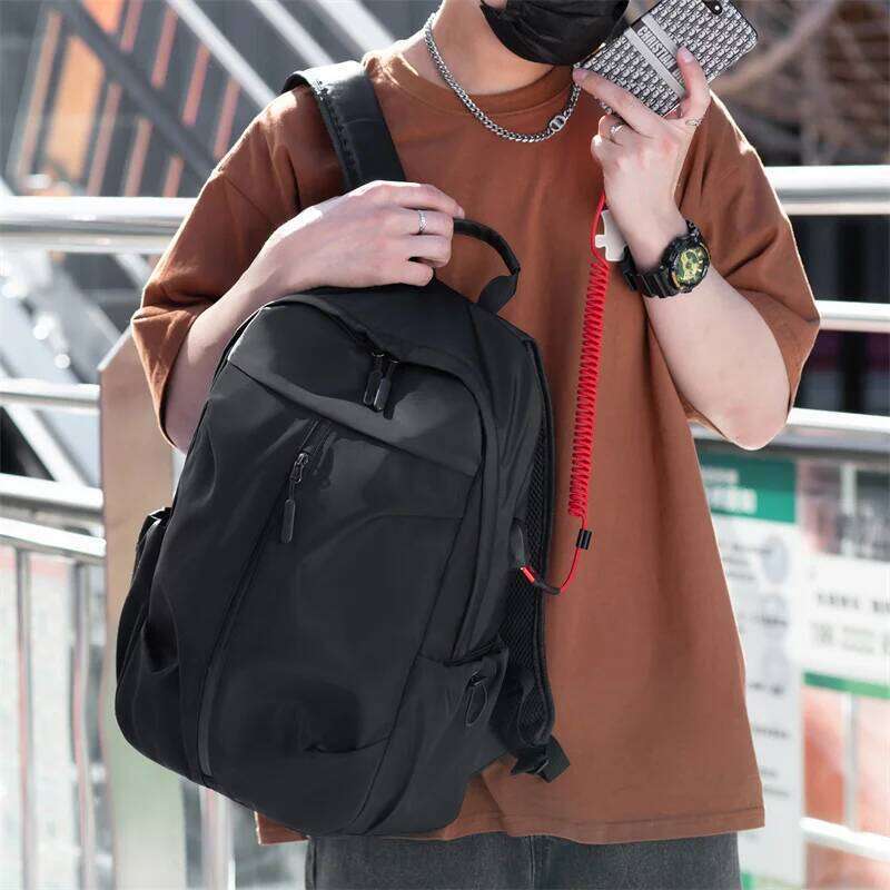 Unisex Backpack with Laptop Compartment and USB Charging Port - Adjustable Shoulder Straps for Travel, Commuting,School,Business Z260124