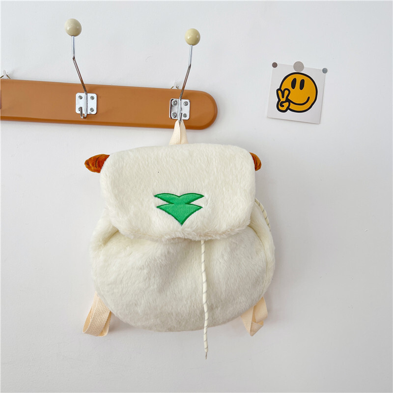 Internet Celebrity Panda Single Shoulder Crossbody Backpack Plush Toy Girl's Birthday Gift Bag Manufacturer Wholesale Sale