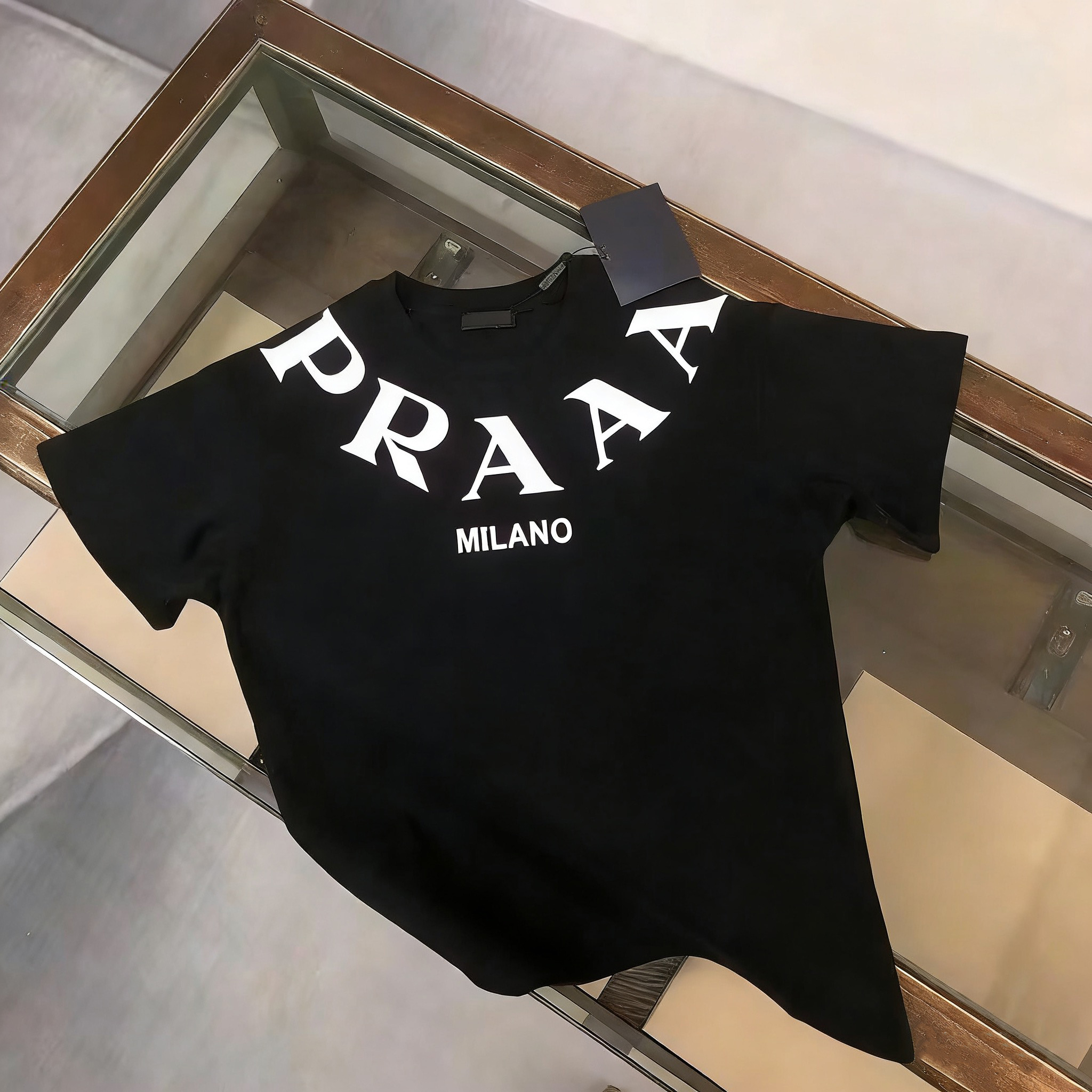 2026 Men's Designer Summer T-Shirts High Quality Cotton Letter Print T-Shirts Men's and Women's Same Style Casual Loose Round Neck Short Sleeves