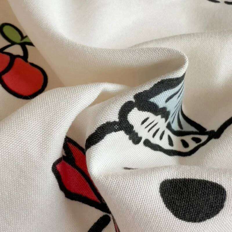 A-Class Washed Cotton Printed Comforter 4Pcs Cartoon Style Nude Bed Sheet Bedding Set Lightweight Breathable Duvet Kits Y260124