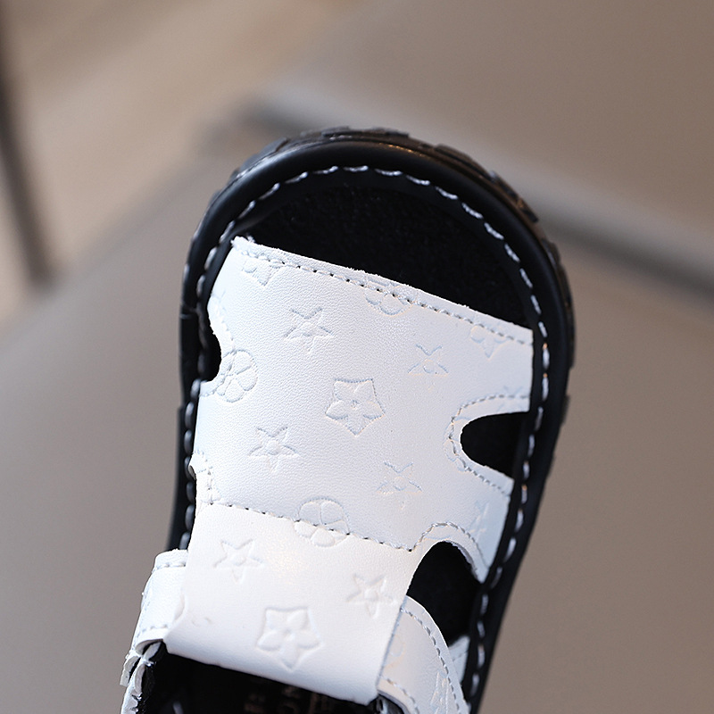 Kids Girl Sandals Born Baby Boys Fashion Summer Infant Kids Soft Crib Shoes Toddler Girls Anti Slip 0-2 year