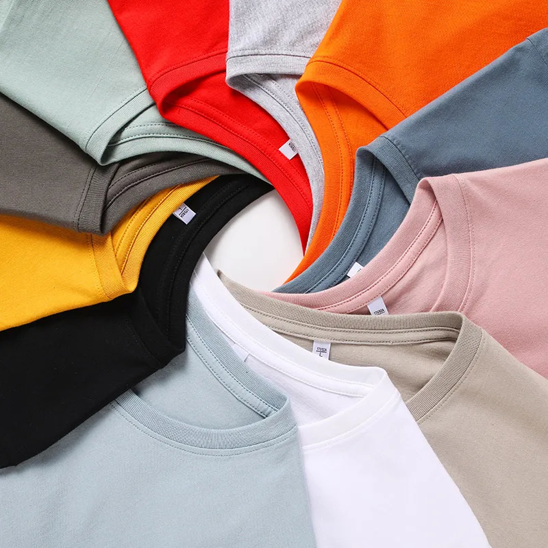 Good Quality T-Shirts Men Summer Sale Cotton Male Tshirt Women Short Sleeves Tee Shirt Boys Basic Plain Tops Girl Oversize 5XL 260122