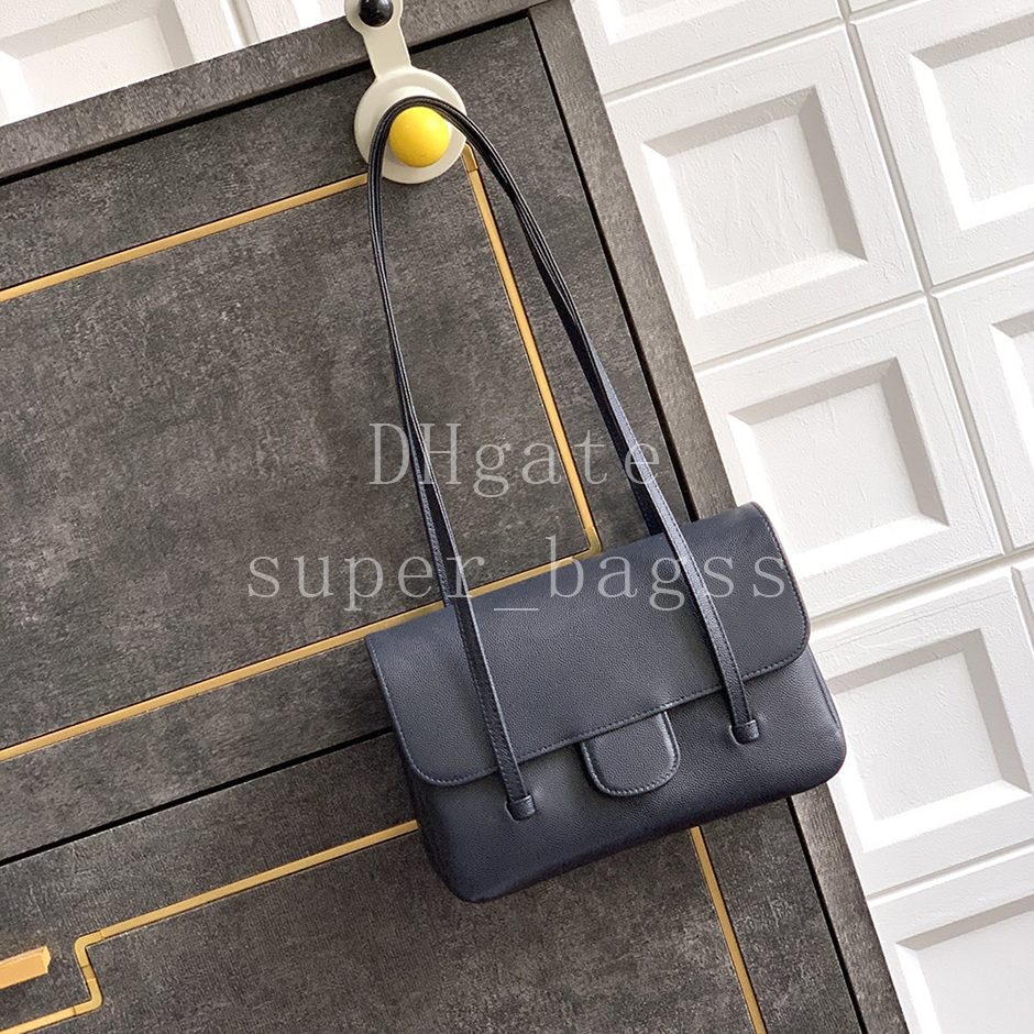 Luxury designer bag Mirror quality shoulder bag 22CM Flap bag calfskin genuine leather handbag with box C563