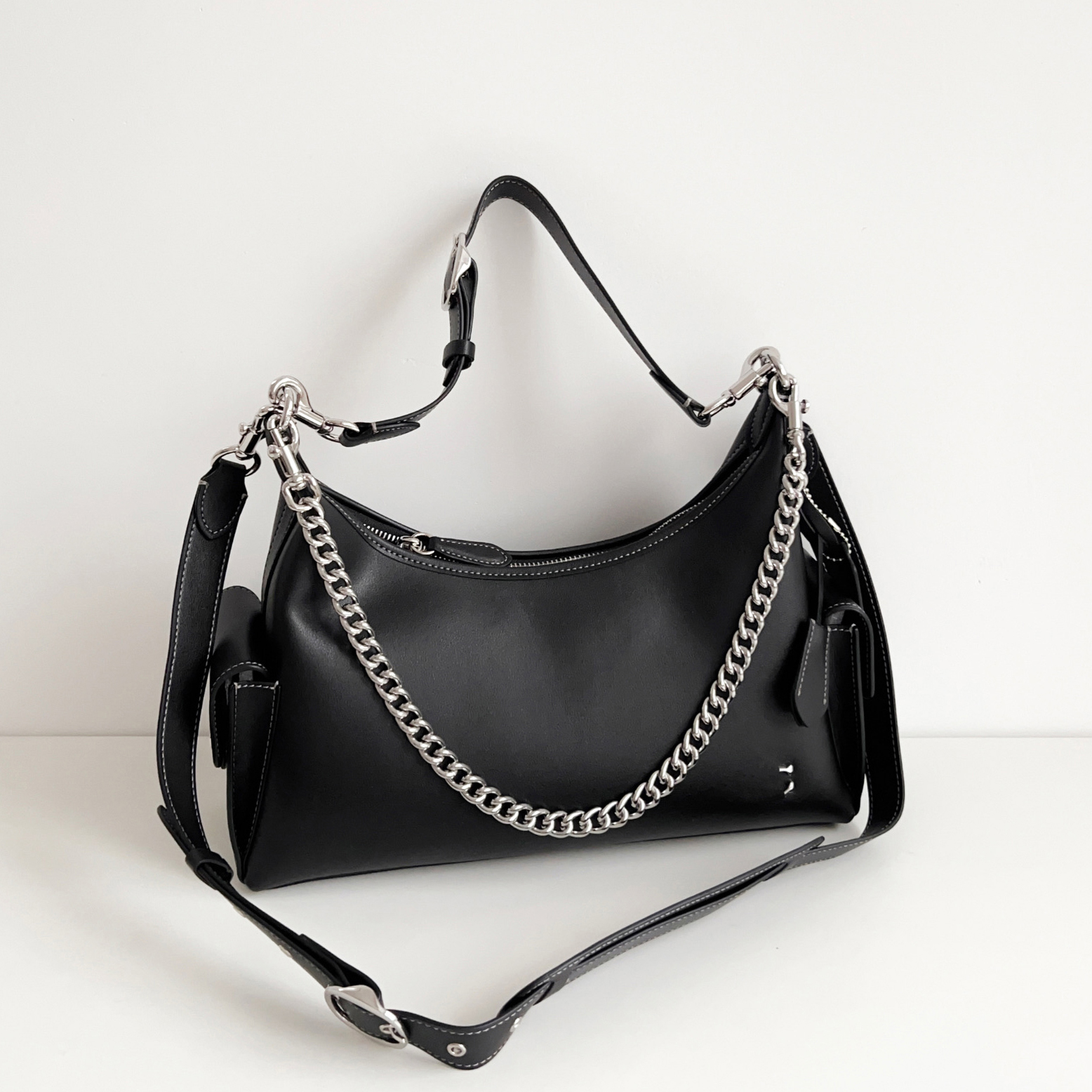 Brand Designer Shoulder Bag Leather Hobo Purse for women, Classic Designer Style, Vintage Smooth Crossbody Bags, Handbag CAM20 Yidao073