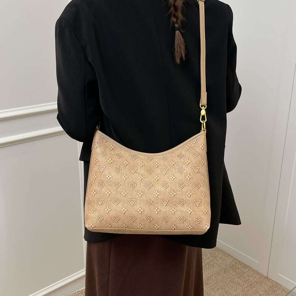 Fashion Shoulder Bags Underarm Bag Elegant Handbag 2026 Autumn New Casual Large Capacity Commuter Crossbody Tote Bag H260320