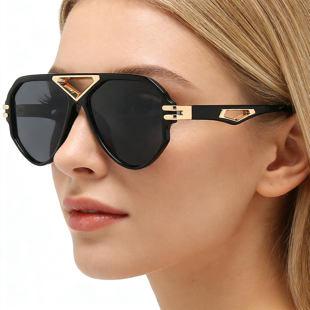 Luxury Brand Designer Sunglass 019 New European And American Fashion Men's Sunglasses Women's Trendy Sunglasses Wholesale Sunglasses