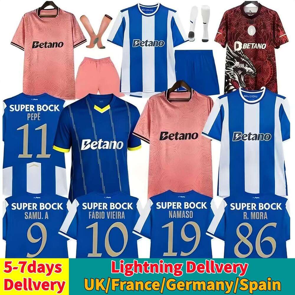 25 26 FC Portos GALENO PEPE soccer jerseys Dragon 2024 2025 2026 CAMPEOES SERGIO OLIVEIRA MEHDI LUIS DIAZ MATHEUS goalkeeper football shirt Kids kit Samu