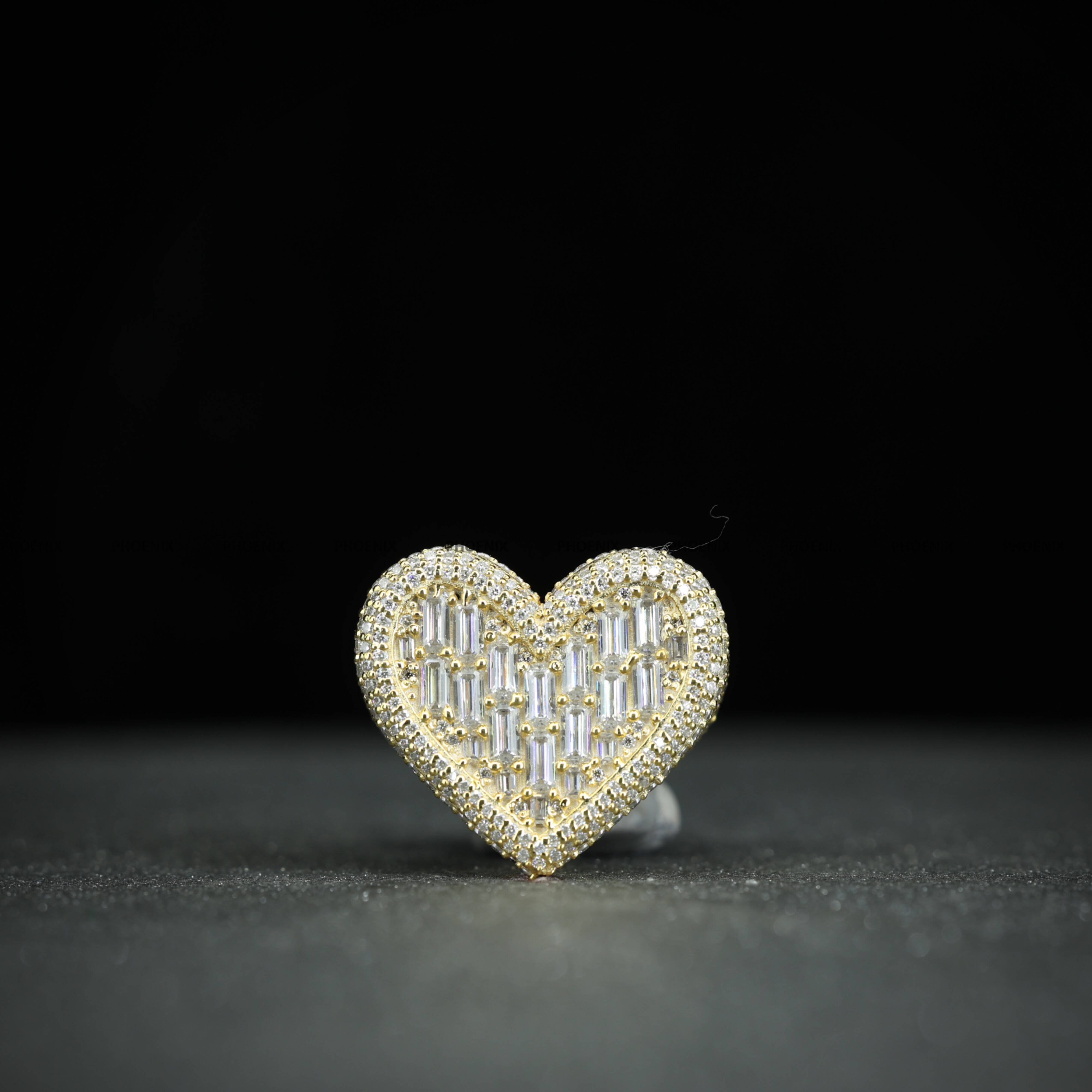 New Design Silver Hip Hop Jewelry Finger Ring Yellow Gold Plated Iced Out Rings Men Diamond VVS Christmas Gift Moissanite Ring